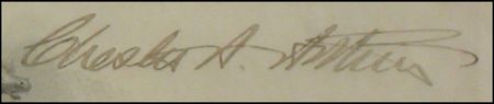 Lot #3 Chester A. Arthur - Image 1
