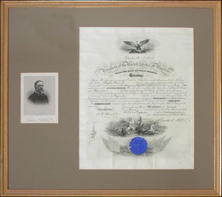 Lot #3 Chester A. Arthur - Image 2