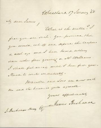 Lot #4 James Buchanan