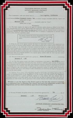 Lot #2024 Bruce Lee - Image 1