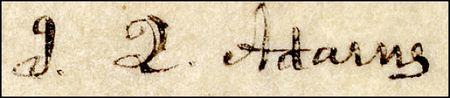 Lot #2 John Quincy Adams