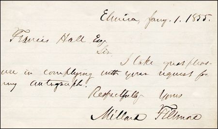 Lot #38 Millard Fillmore
