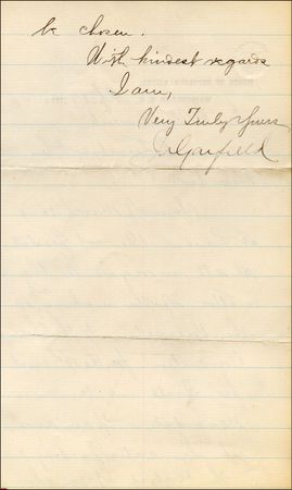 Lot #51 James A. Garfield