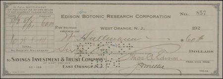 Lot #232 Thomas Edison - Image 1
