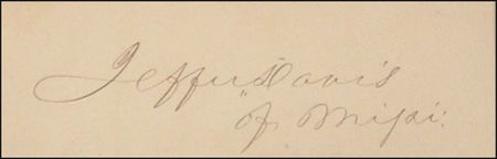 Lot #216 Jefferson Davis - Image 1
