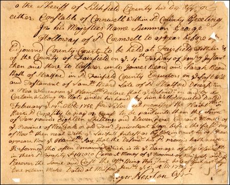 Lot #223  Declaration of Independence: Wolcott, Oliver - Image 2
