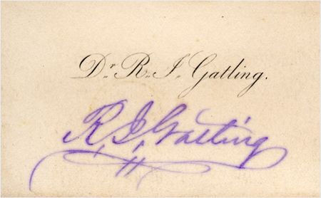 Lot #255 Richard J. Gatling - Image 1