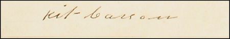 Lot #188 Kit Carson - Image 1
