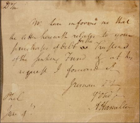 Lot #278 Alexander Hamilton - Image 1
