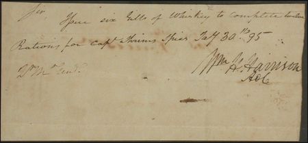 Lot #60 William Henry Harrison - Image 1