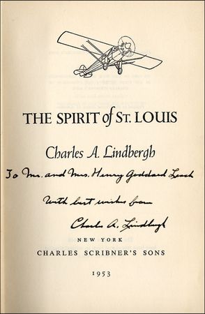 Lot #645 Charles Lindbergh - Image 1