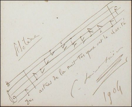 Lot #1151 Camille Saint-Saëns - Image 1