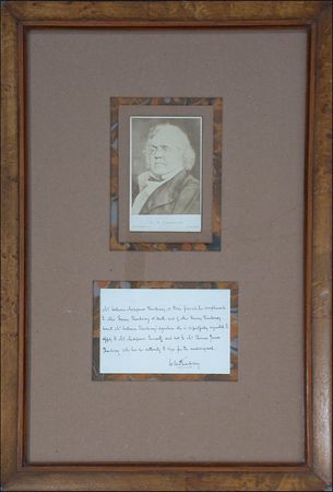 Lot #824 William Makepeace Thackeray - Image 2