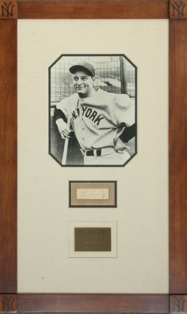 Lot #2676 Lou Gehrig - Image 2