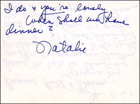 Lot #2542 Natalie Wood - Image 1