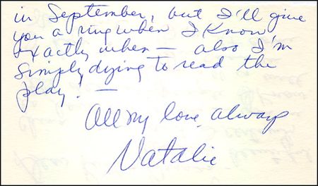 Lot #2546 Natalie Wood - Image 2