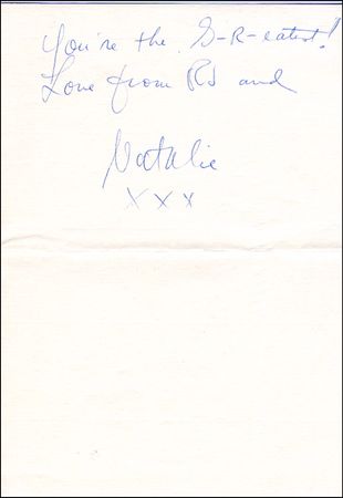 Lot #2547 Natalie Wood - Image 1