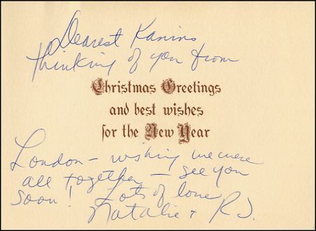 Lot #2549 Natalie Wood - Image 1