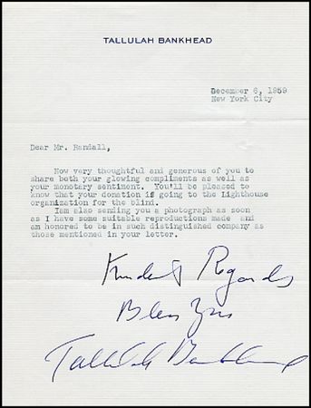Lot #1289 Tallulah Bankhead - Image 2