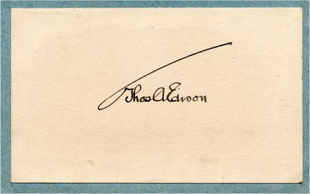 Lot #229 Thomas Edison - Image 1
