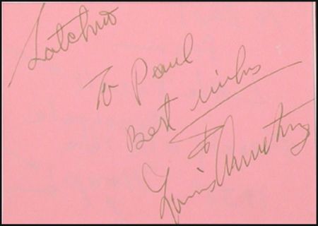 Lot #914 Louis Armstrong - Image 1
