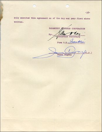 Lot #1379 James Cagney - Image 2
