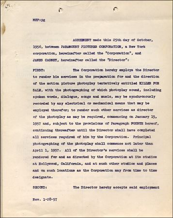 Lot #1379 James Cagney - Image 3