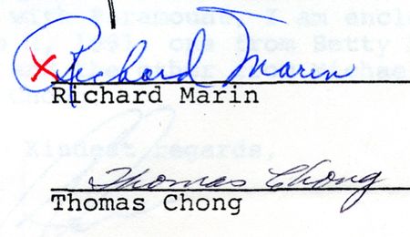 Lot #1418  Cheech and Chong - Image 1