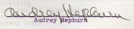 Lot #1813 Audrey Hepburn - Image 3