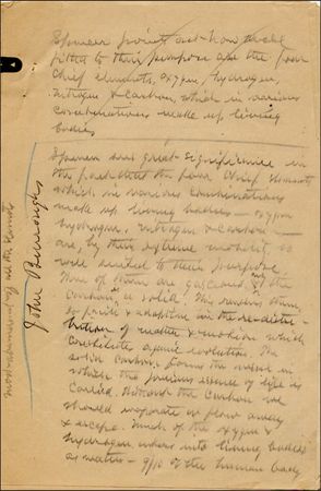 Lot #179 John Burroughs - Image 1