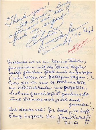 Lot #1641 Fischerhaus Guestbook - Image 3