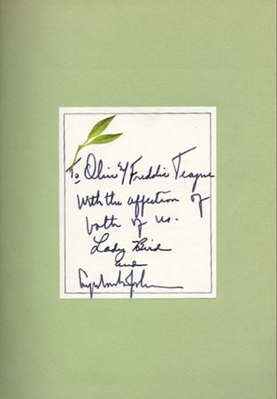 Lot #69 Lyndon and Lady Bird Johnson - Image 1