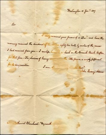 Lot #1 John Quincy Adams - Image 2