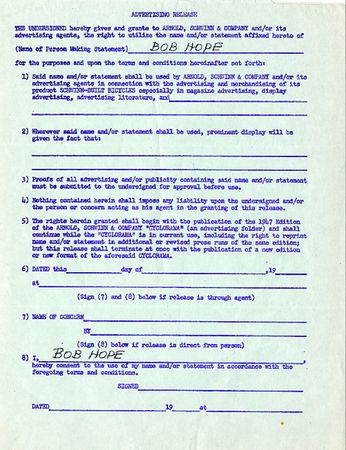 Lot #1864 Bob Hope and Bing Crosby - Image 2