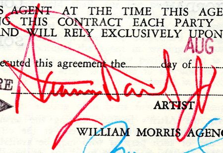 Lot #1507 Sammy Davis, Jr - Image 1