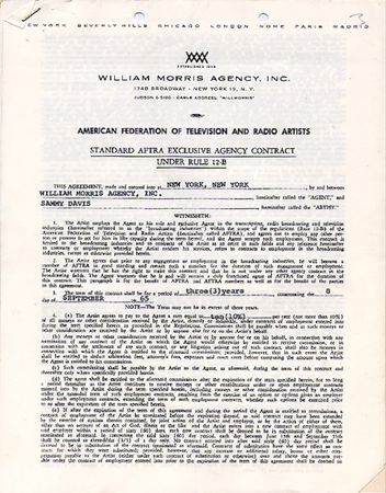 Lot #1507 Sammy Davis, Jr - Image 3