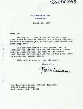 Lot #32 Bill Clinton