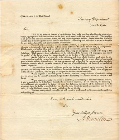 Lot #245 Alexander Hamilton - Image 2