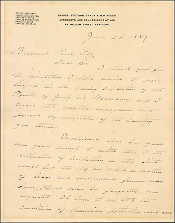 Lot #27 Grover Cleveland - Image 2