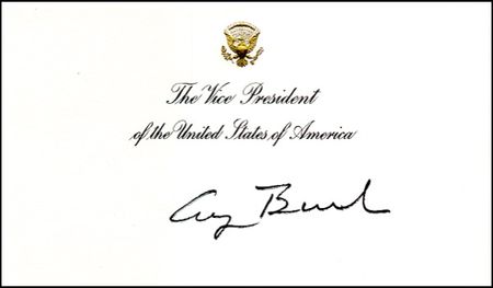 Lot #6 George Bush