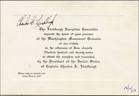 Lot #578 Charles Lindbergh - Image 1