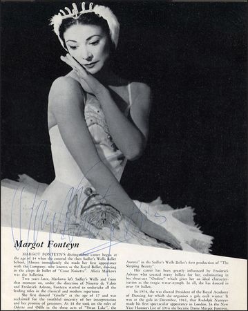 Lot #1670 Margot Fonteyn and Rudolf Nureyev - Image 1