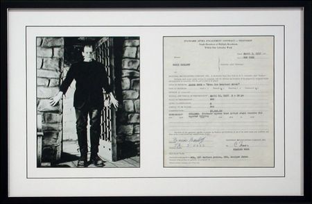 Lot #2015 Boris Karloff - Image 2