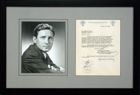 Lot #2769 Spencer Tracy - Image 2