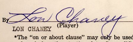 Lot #1370 Lon Chaney, Jr - Image 1