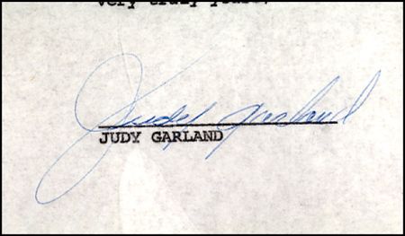 Lot #1715 Judy Garland - Image 1