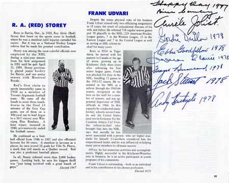 Lot #3025 Hockey Hall of Famers - Image 2