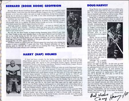 Lot #3025 Hockey Hall of Famers - Image 4