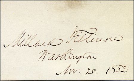 Lot #42 Millard Fillmore