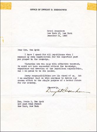 Lot #41 Dwight D. Eisenhower